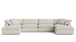 Movie Night™ Seccional modular en U de 6 piezas, grande, Brie