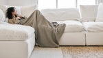Movie Night™ Seccional modular en U de 6 piezas, grande, Brie