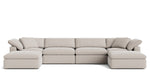 Movie Night™ Seccional modular en U de 6 piezas, grande, Brie