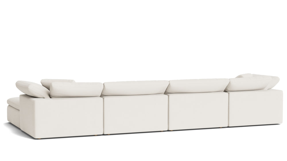 Movie Night™ Seccional modular en U de 6 piezas, grande, Brie