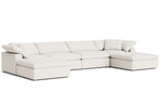Movie Night™ Seccional modular en U de 6 piezas, grande, Brie