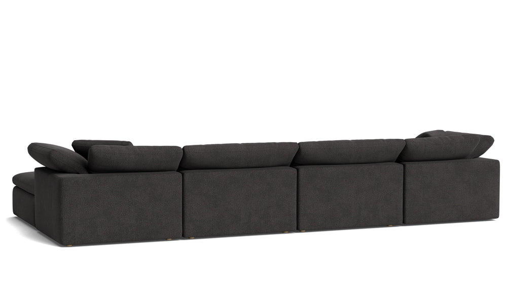Movie Night™ Seccional modular en U de 6 piezas, grande, Brie