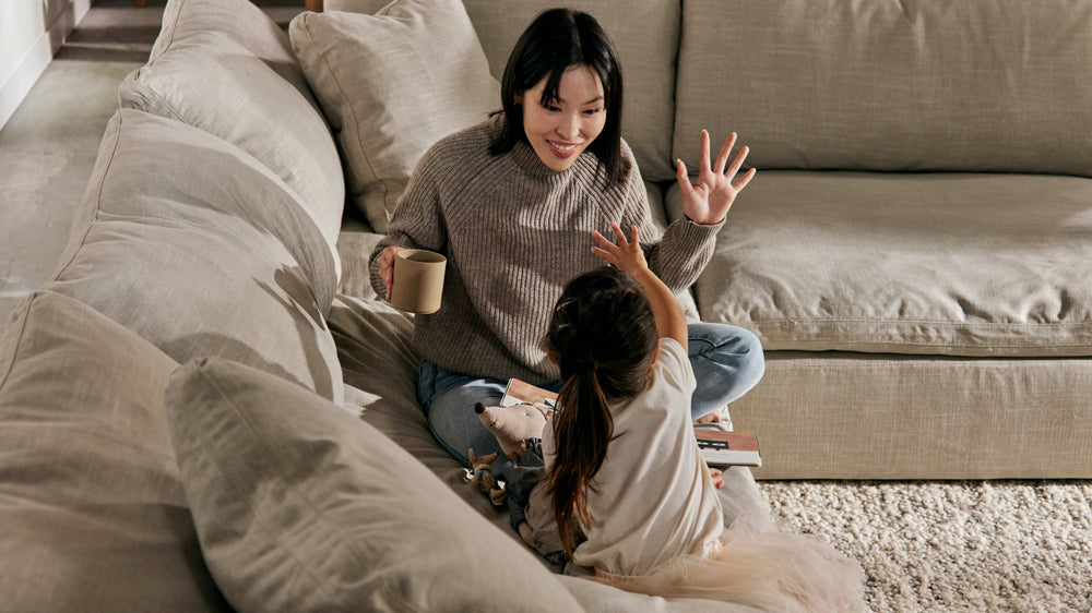Movie Night™ Seccional modular en U de 6 piezas, grande, Brie