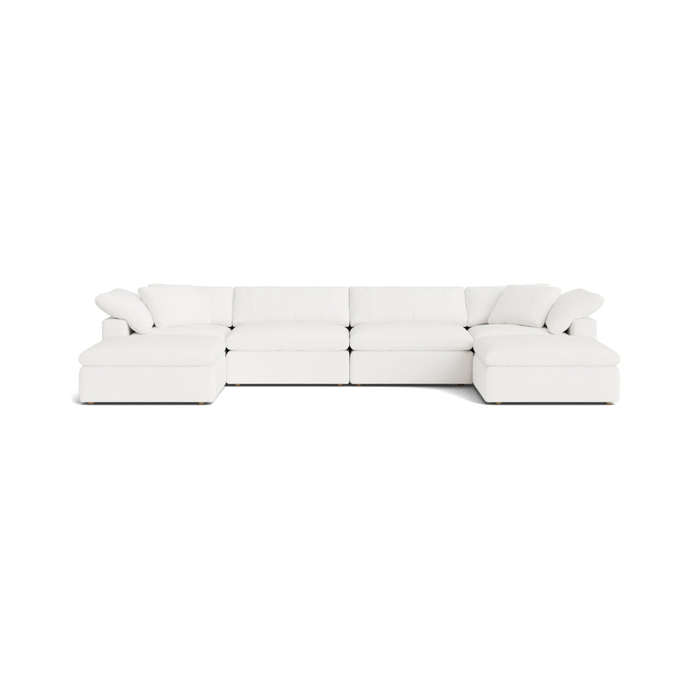 Movie Night™ Seccional modular en U de 6 piezas, grande, Brie