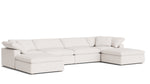 Movie Night™ Seccional modular en U de 6 piezas, grande, Brie