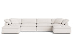 Movie Night™ Seccional modular en U de 6 piezas, grande, Brie