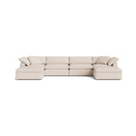 Movie Night™ Seccional modular en U de 6 piezas, grande, Brie