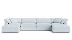 Movie Night™ Seccional modular en U de 6 piezas, grande, Brie
