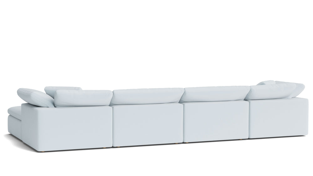 Movie Night™ Seccional modular en U de 6 piezas, grande, Brie