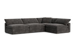 Movie Night™ Seccional modular de 4 piezas abierto, grande, trufa