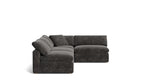 Movie Night™ Seccional modular de 4 piezas abierto, grande, trufa