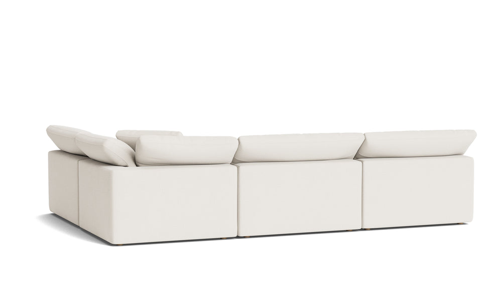 Movie Night™ seccional modular abierto de 4 piezas, grande, Brie
