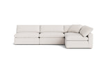 Movie Night™ seccional modular abierto de 4 piezas, grande, Brie