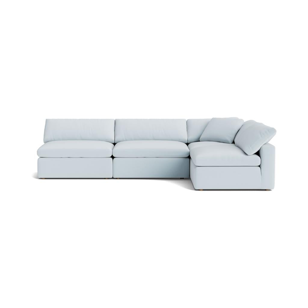 Movie Night™ Seccional modular abierto de 4 piezas, grande, Cove