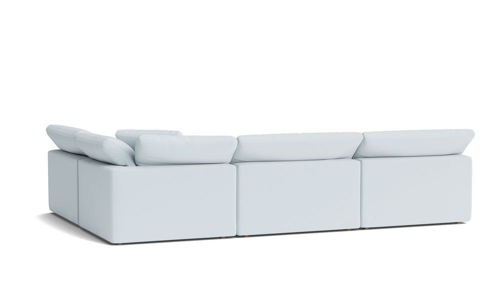 Movie Night™ seccional modular abierto de 4 piezas, grande, Brie