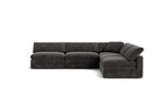 Movie Night™ Seccional modular abierto de 5 piezas, grande, Brie