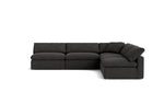 Movie Night™ Seccional modular abierto de 5 piezas, grande, Brie