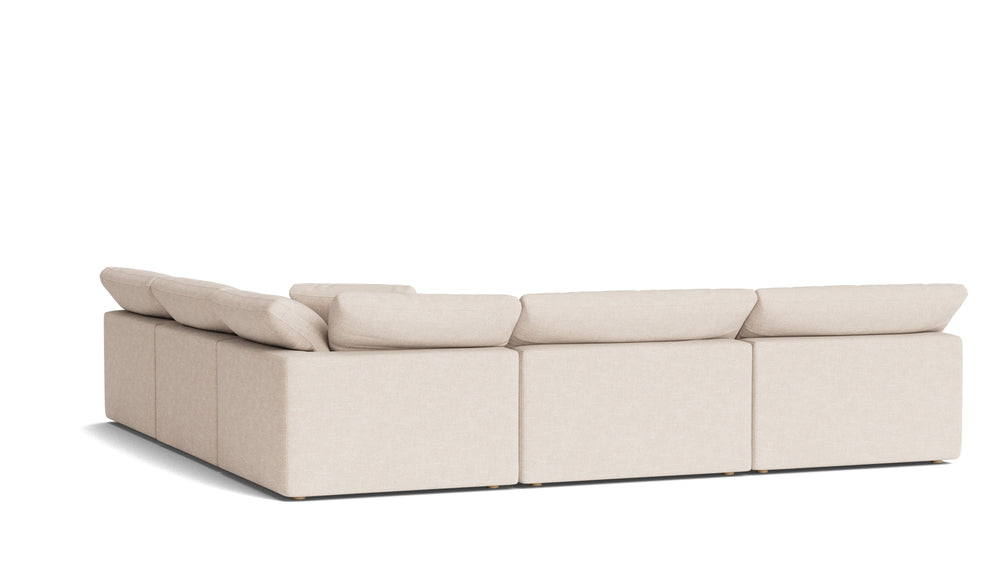 Movie Night™ Seccional modular abierto de 5 piezas, grande, Brie
