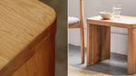 Mesa auxiliar Form, roble