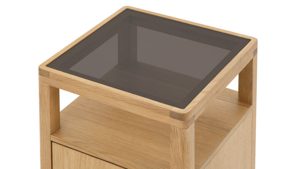 Glimpse Pedestal, roble blanco