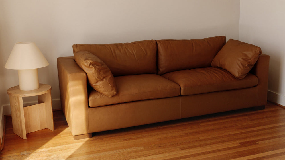 Sofá Lay Low, 2.5 plazas, beige dorado