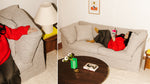Sofá Get Together™, 2.5 plazas, champán