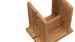 Taburete Plane, roble