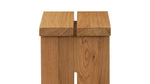 Taburete Plane, roble