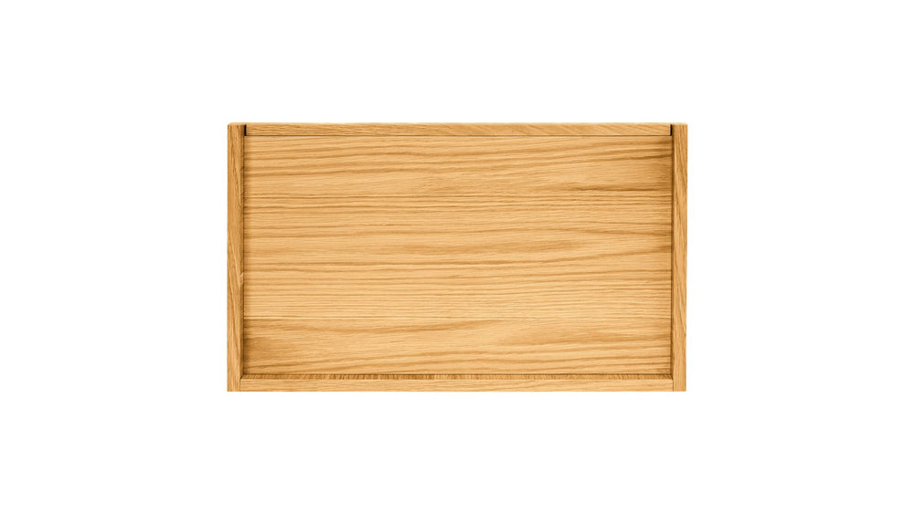 Keep Sistema de almacenamiento apilable, cerrado, roble blanco