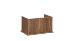 Keep Stacking Storage System, abierto, nogal