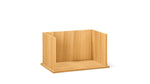 Keep Sistema de almacenamiento apilable, abierto, roble blanco