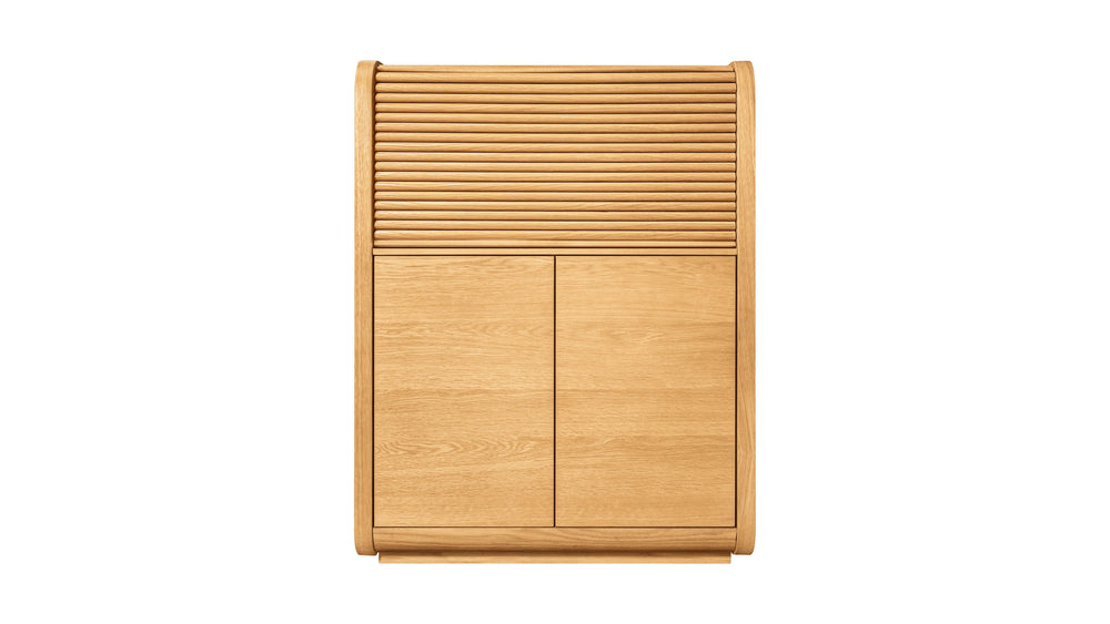 Gabinete extraíble, roble blanco