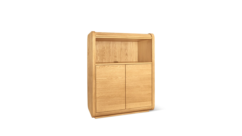 Gabinete extraíble, roble blanco