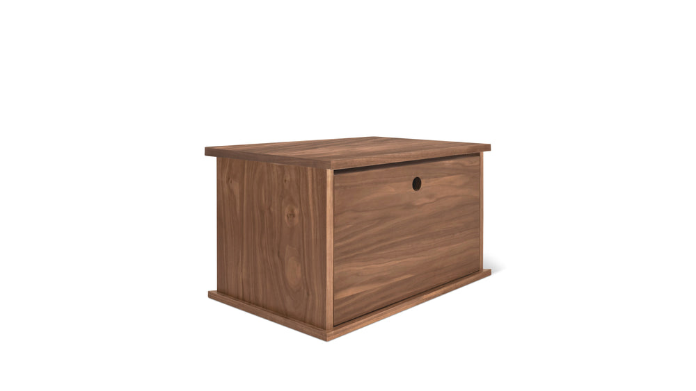 Keep Stacking Storage System, 1 pieza, cerrado, nogal