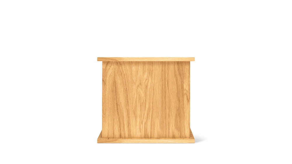 Keep Stacking Storage System 1 pieza, cerrado, roble blanco