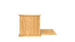 Keep Stacking Storage System 1 pieza, cerrado, roble blanco