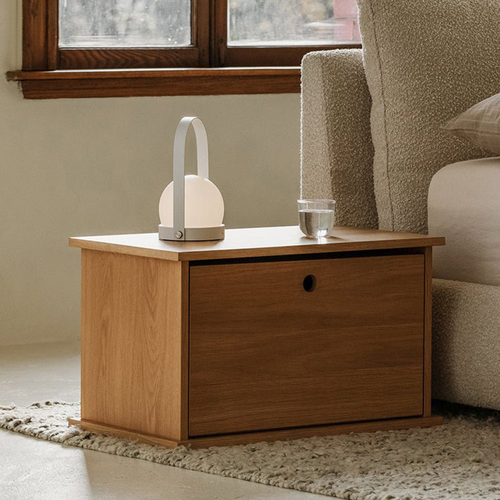 Keep Stacking Storage System 1 pieza, cerrado, roble blanco