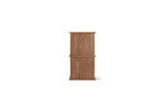 Keep Stacking Storage System, 2 piezas, abierto, nogal