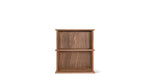 Keep Stacking Storage System, 2 piezas, abierto, nogal