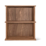 Keep Stacking Storage System, 2 piezas, abierto, nogal