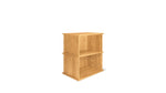 Keep Stacking Storage System, 2 piezas, abierto, roble blanco
