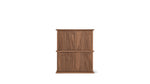 Keep Stacking Storage System 2 piezas, cerrado, nogal