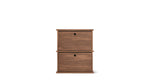 Keep Stacking Storage System 2 piezas, cerrado, nogal
