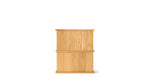 Keep Sistema de almacenamiento apilable, 2 piezas, cerrado, roble blanco