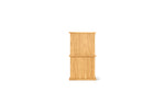 Keep Sistema de almacenamiento apilable, 2 piezas, cerrado, roble blanco
