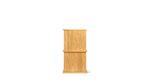 Keep Stacking Storage System, de 4 piezas, abiertas y cerradas, roble blanco