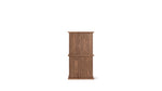 Keep Stacking Storage System, 6 piezas, abiertas y cerradas, nogal