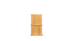 Keep Stacking Storage System, 6 piezas, abiertos y cerrados, roble blanco