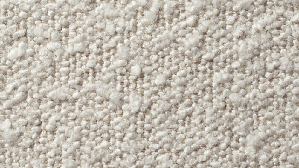 Muestra crema, bouclé