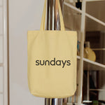 Sundays Bolsa Tote, Amarilla
